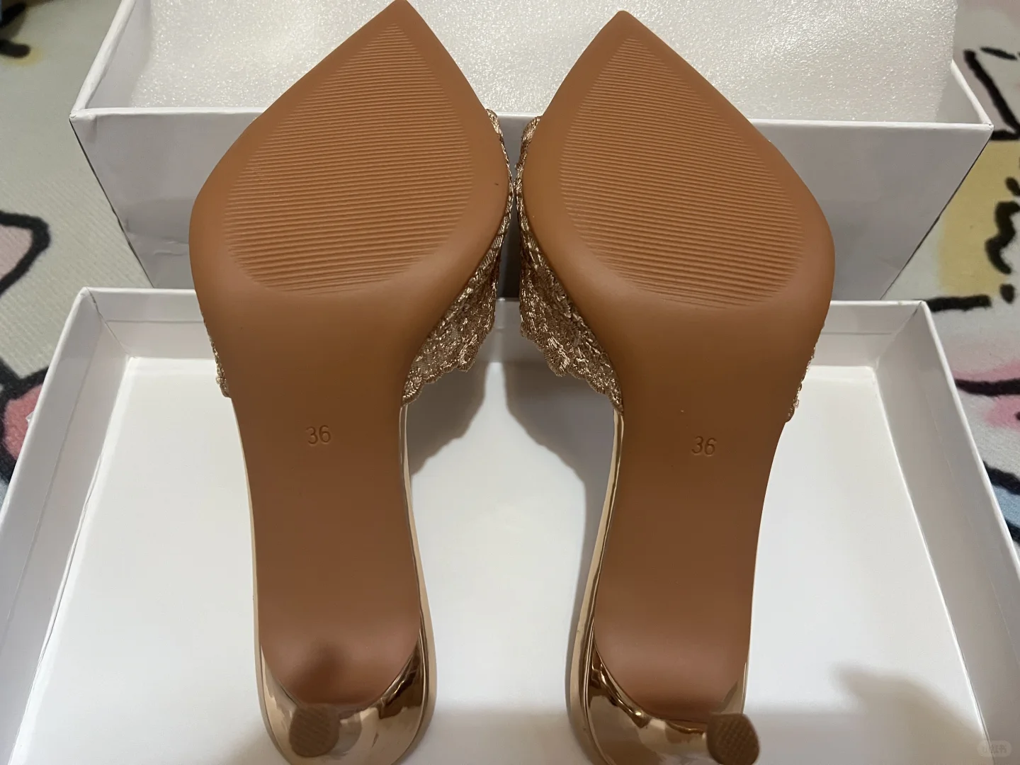 差价一倍的蕾丝高跟鞋🍑和巴巴