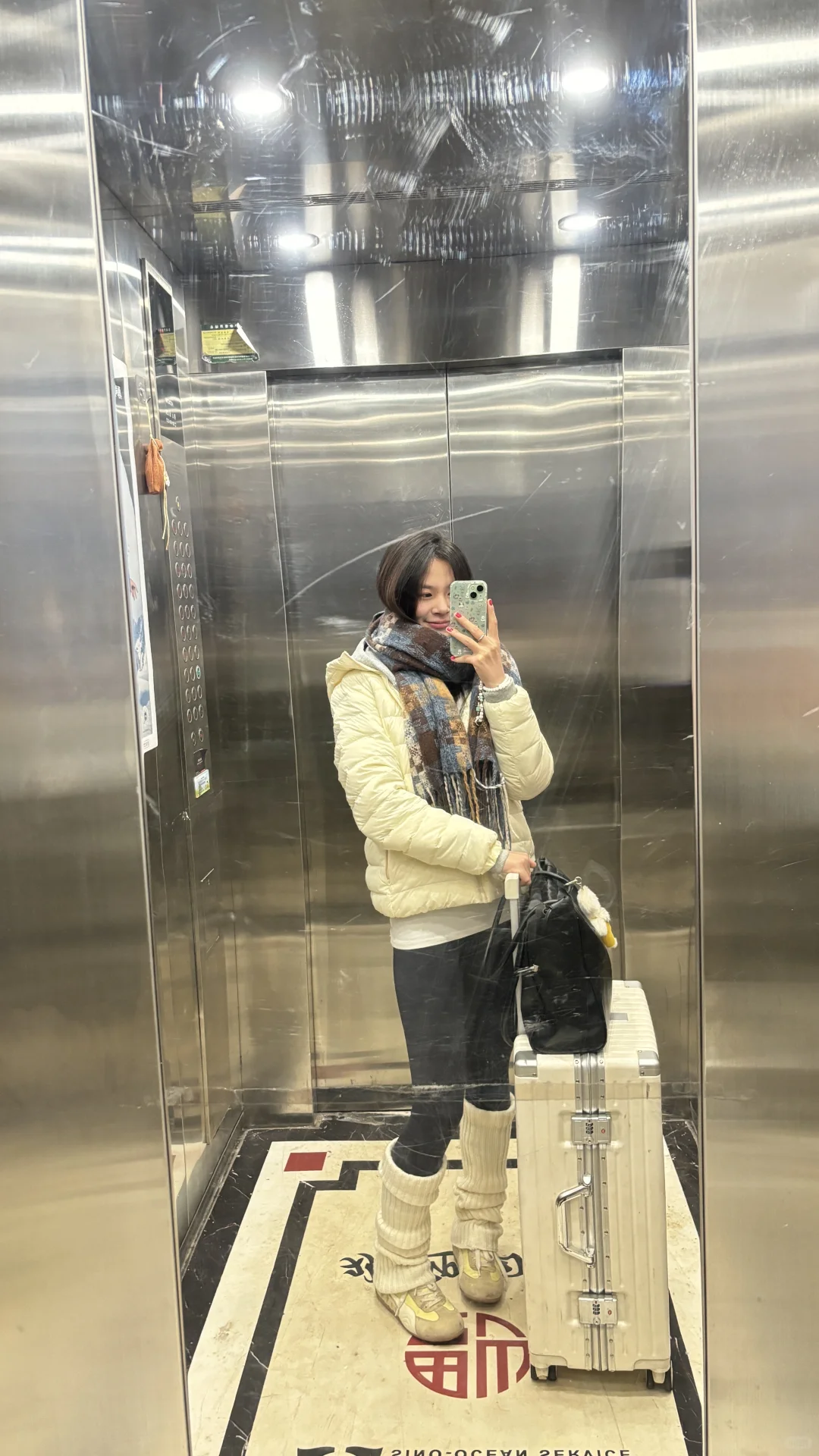 冬日海边喂鸥记