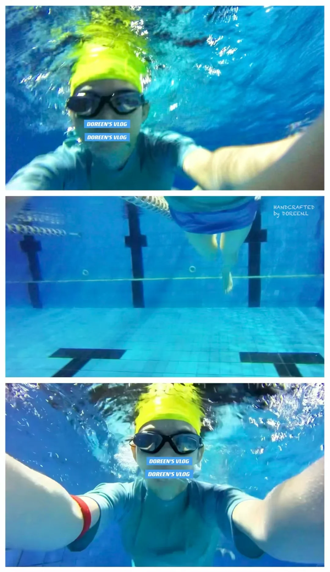 🏊🏻‍♀️冬泳穿自制的泳装游泳是什么体验👙