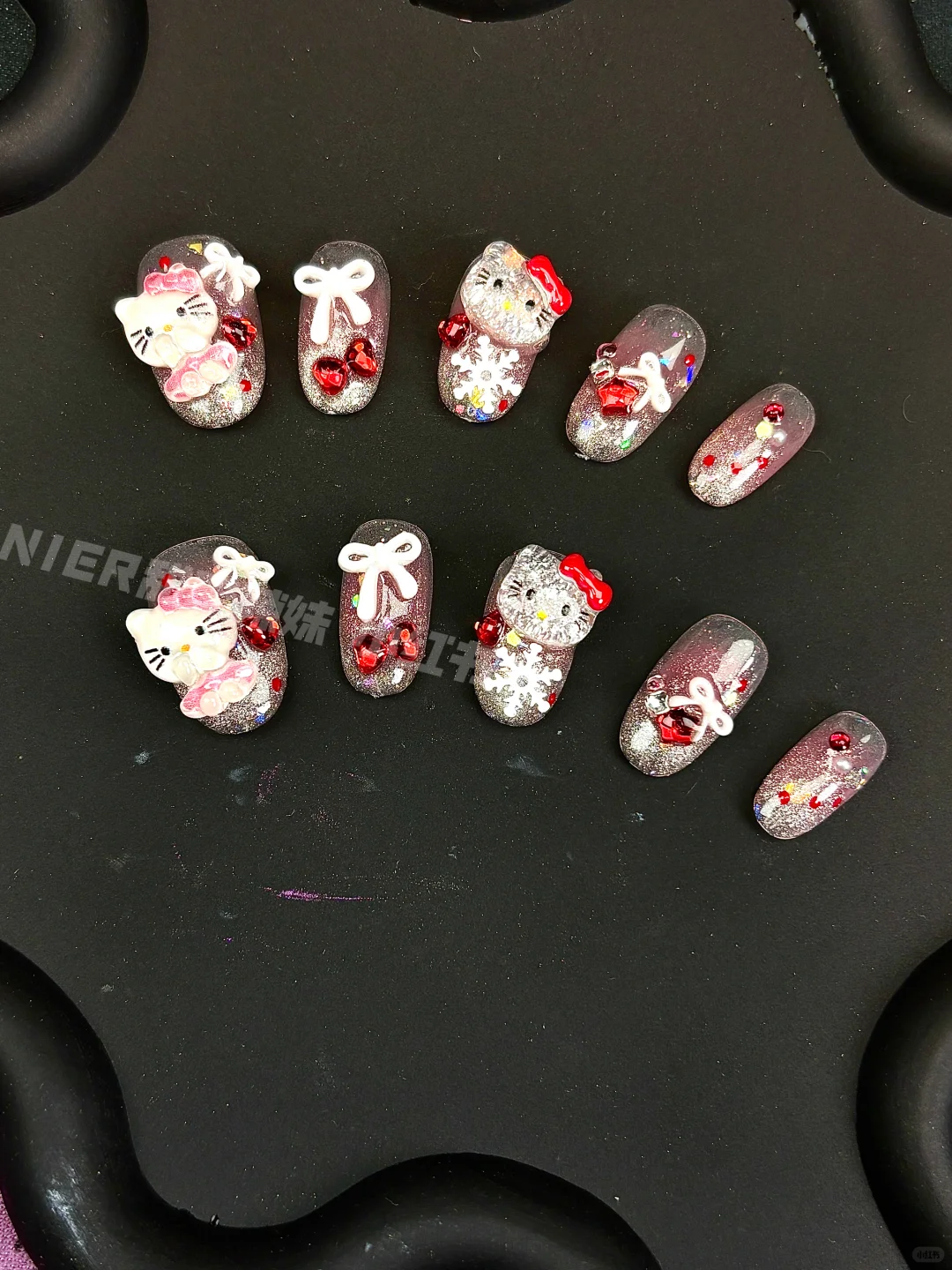 NIER甜酷辣妹新款短甲合集｜美甲分享
