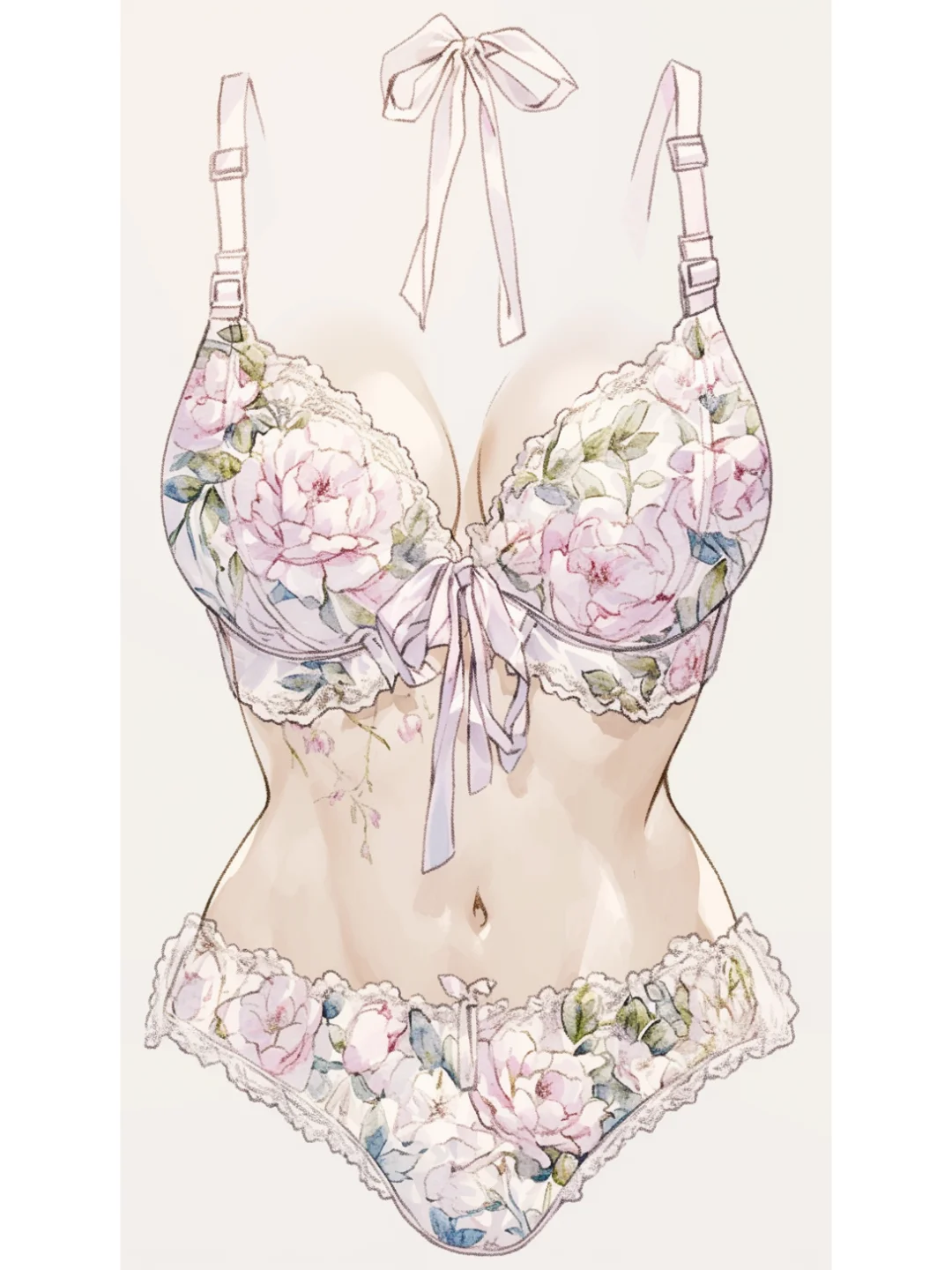 服装设计系列 ｜ 蕾丝内衣