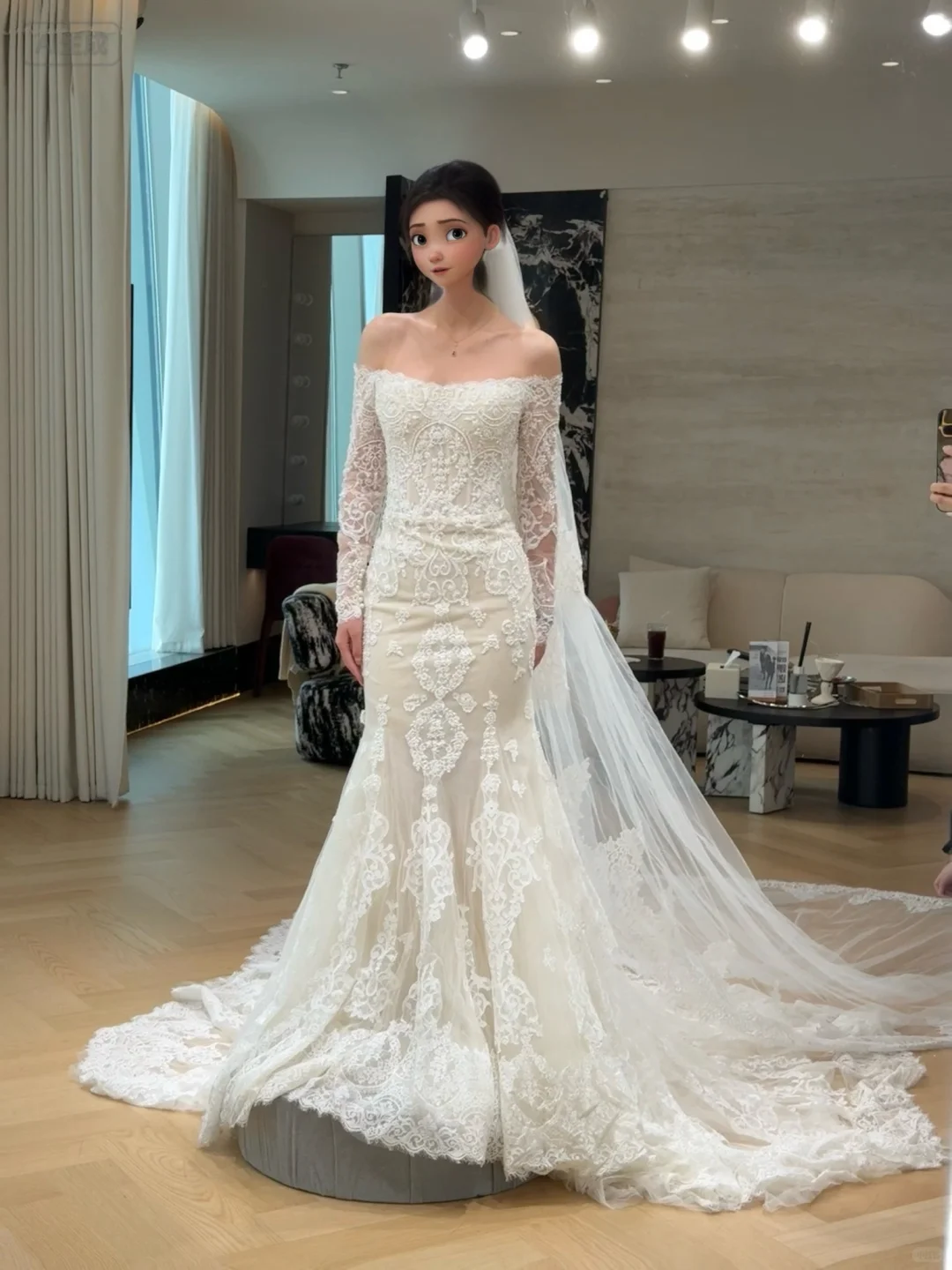 试纱日记👰EP04 永远为鱼尾蕾丝心动💓