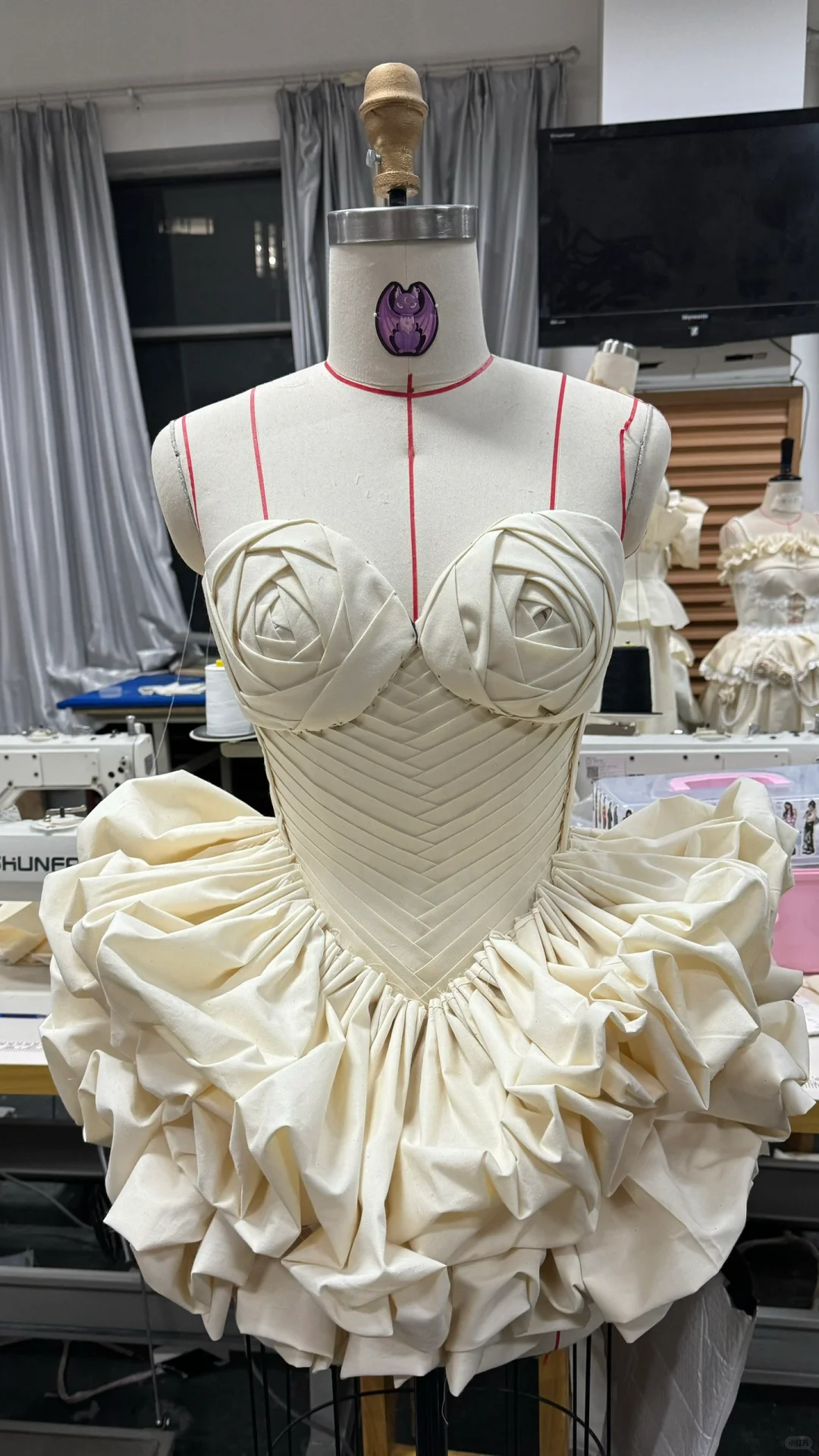 法式立裁分享// 服装设计