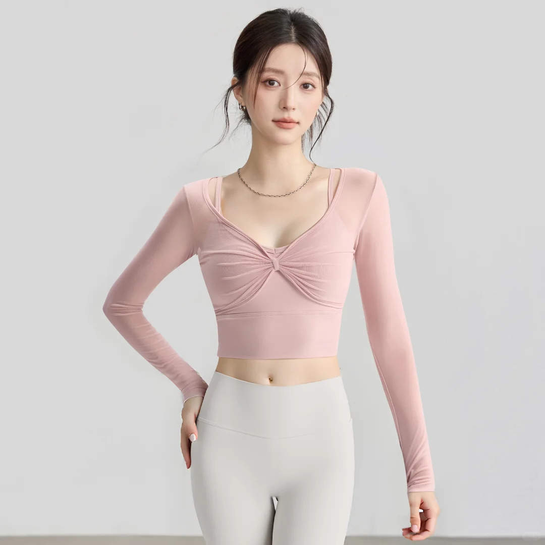 绝美网纱瑜伽服！秋冬运动也要仙气满满🧚‍♀️