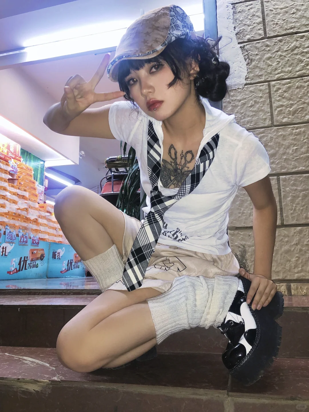 ootd|Angelababy早期嫩模照片流出