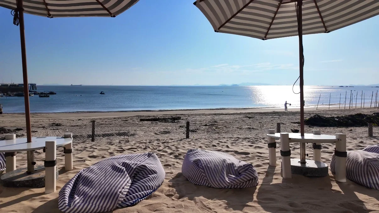 🌊𓈒𓂂🐚⭒˚🫧湄洲岛的海真的很美～