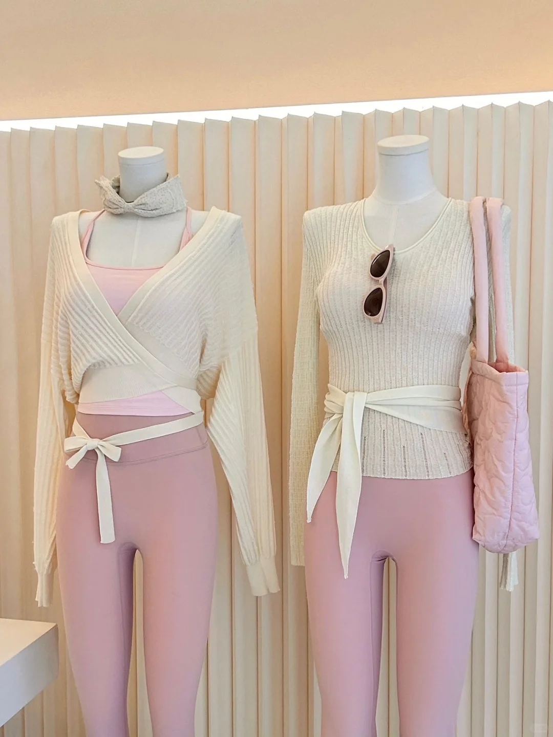 💭◝｡🎀⋆°🎧ྀི.⋆ 喜欢粉粉的瑜伽服穿搭