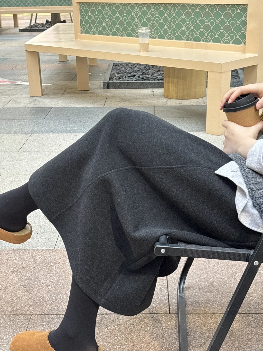 30+中女冬天的第一条羊毛半身裙！