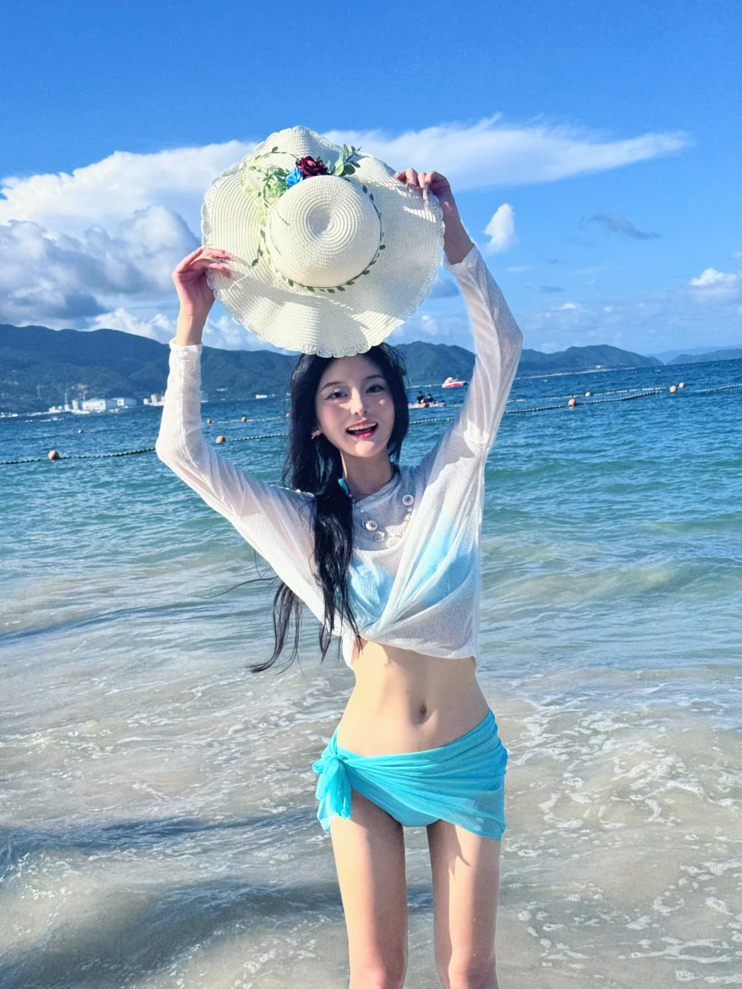 桔钓沙拍照｜深圳也有超绝玻璃海‼️