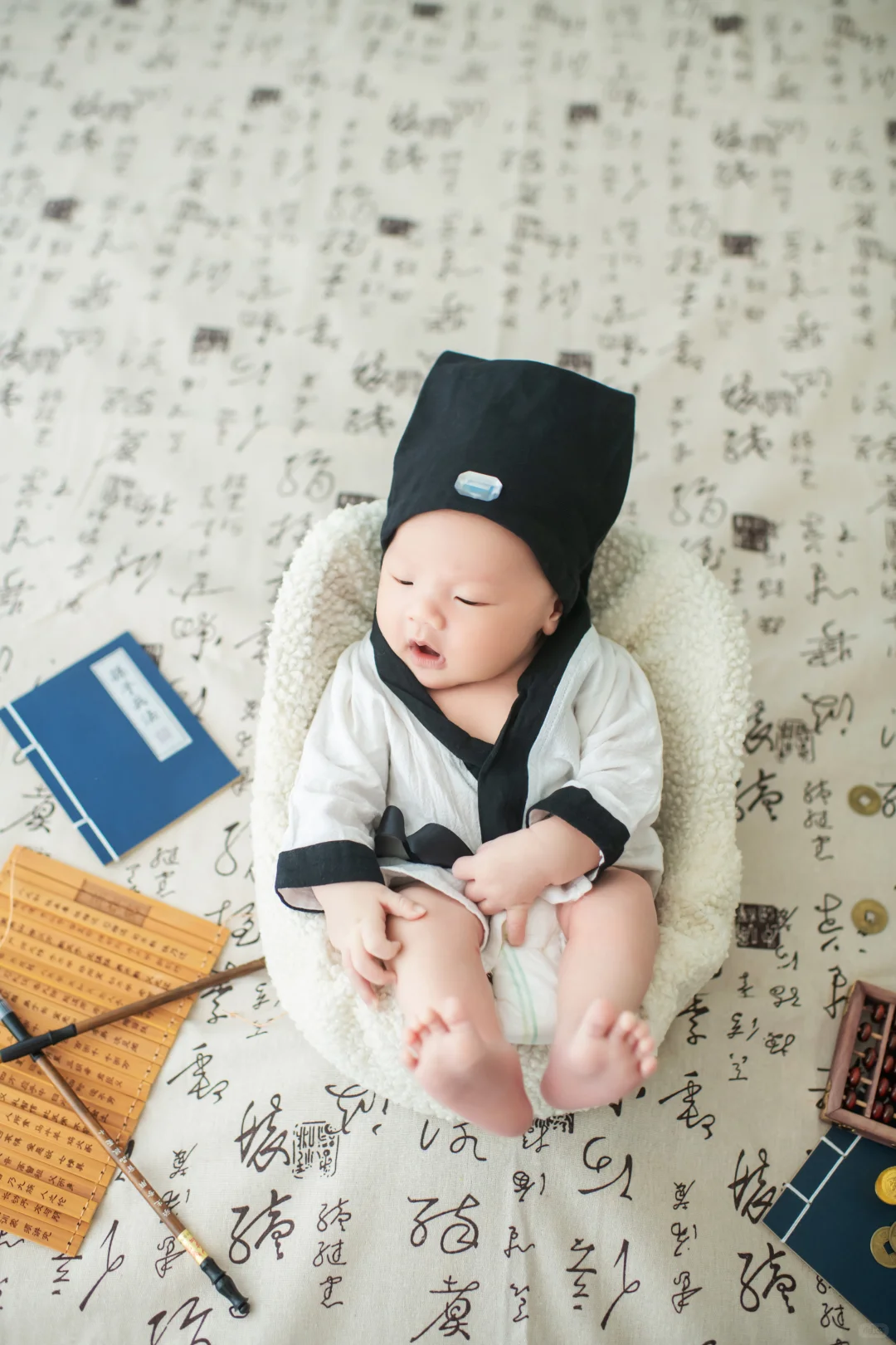 写真集～佑佑弟弟满月照