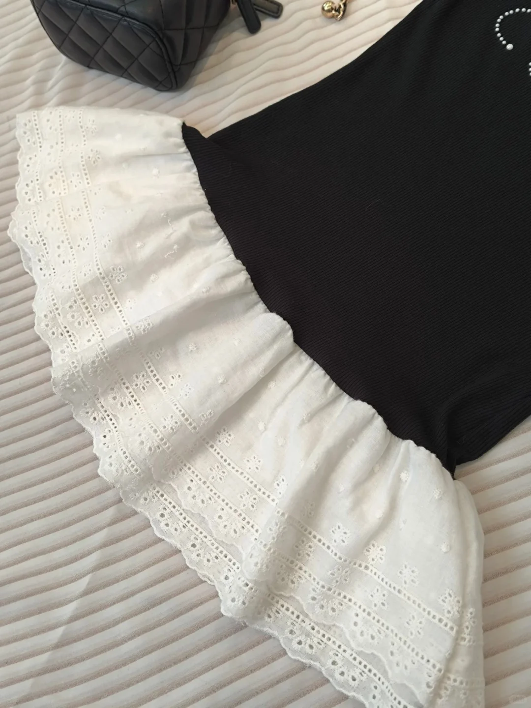 啊啊啊啊 一眼爱上黑色珍珠➕蕾丝边🖤