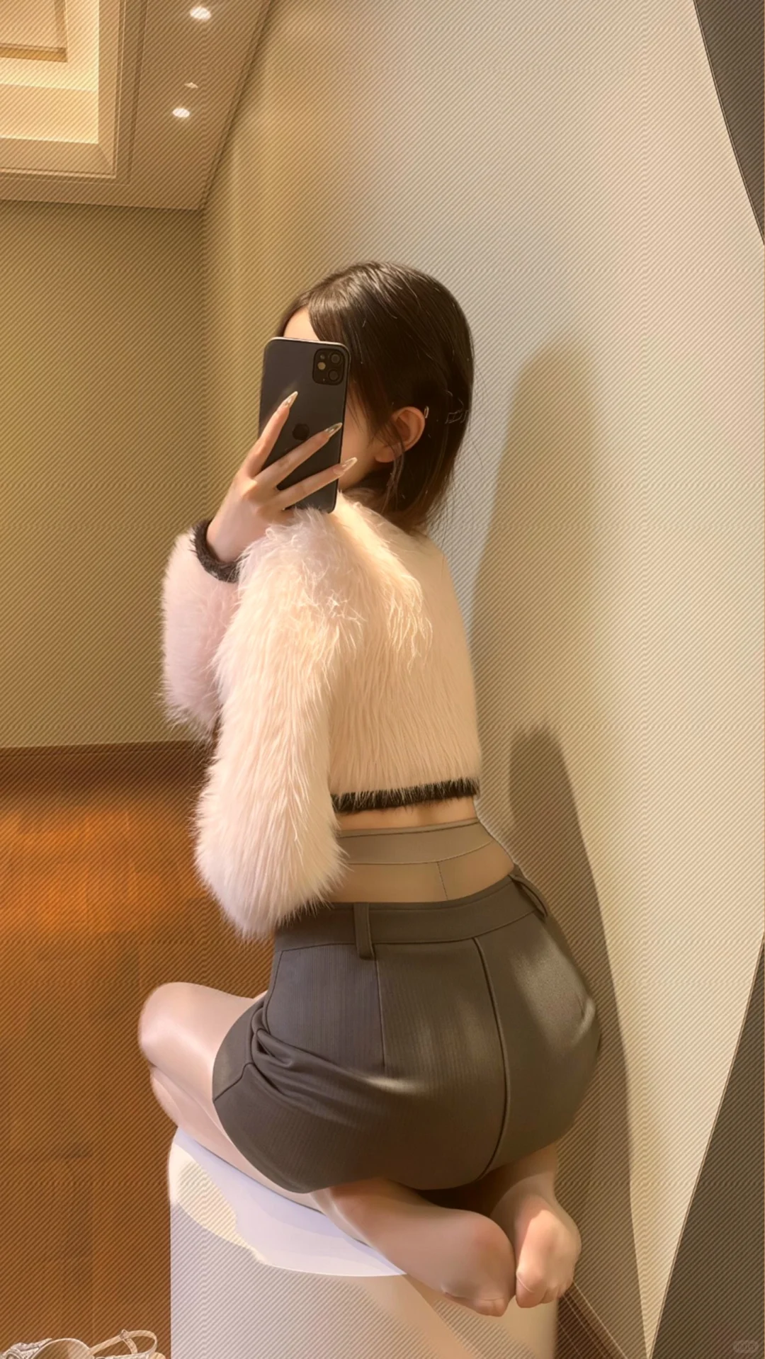 高腰灰丝，纯欲斩男穿搭秘诀✨