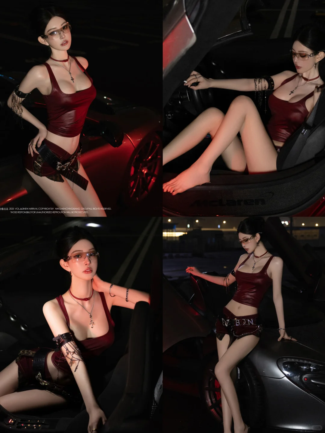 杭州写真｜拽姐风辣妹写真🖤车里拍也太酷辣～