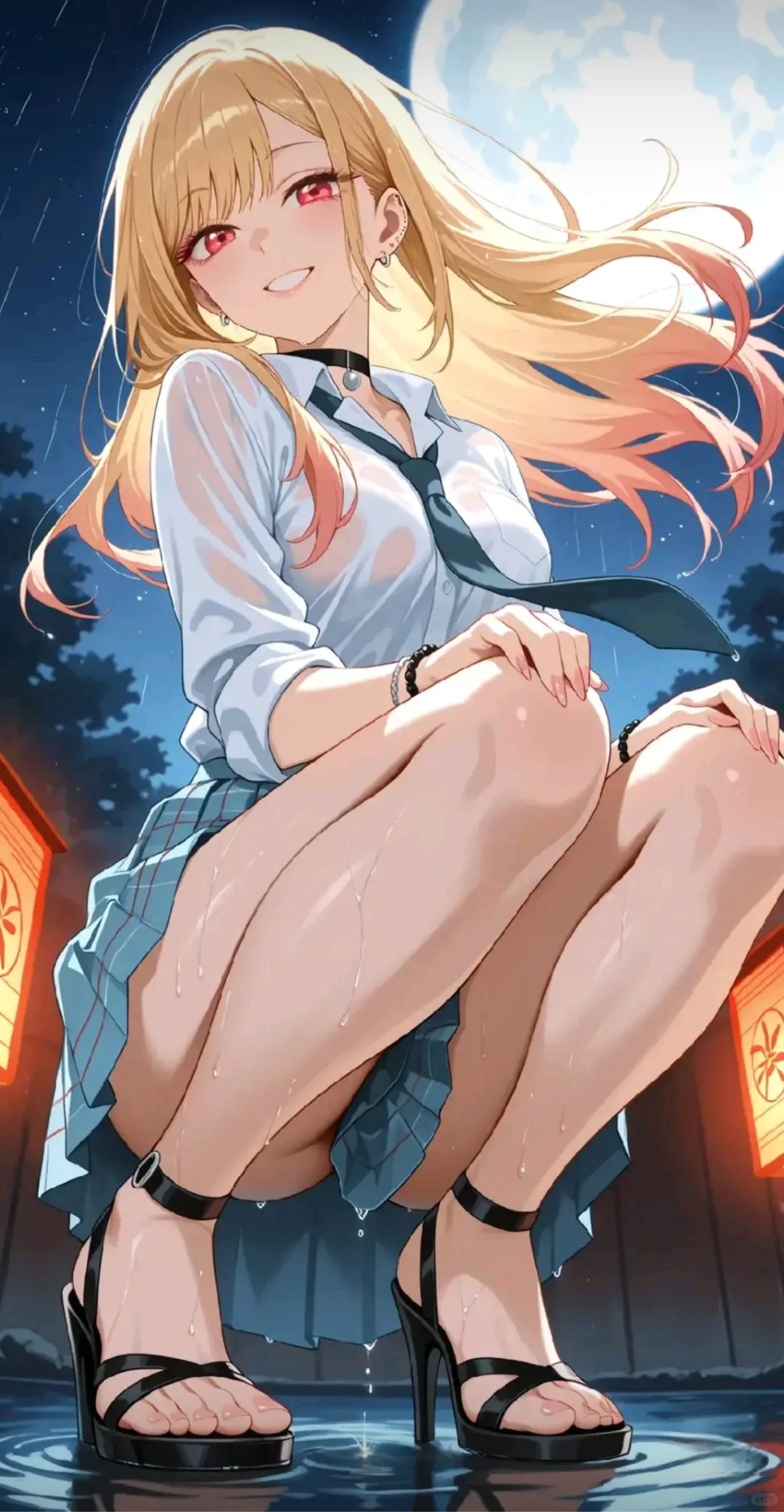 Kitagawa Marin湿身🔥🥰🔥