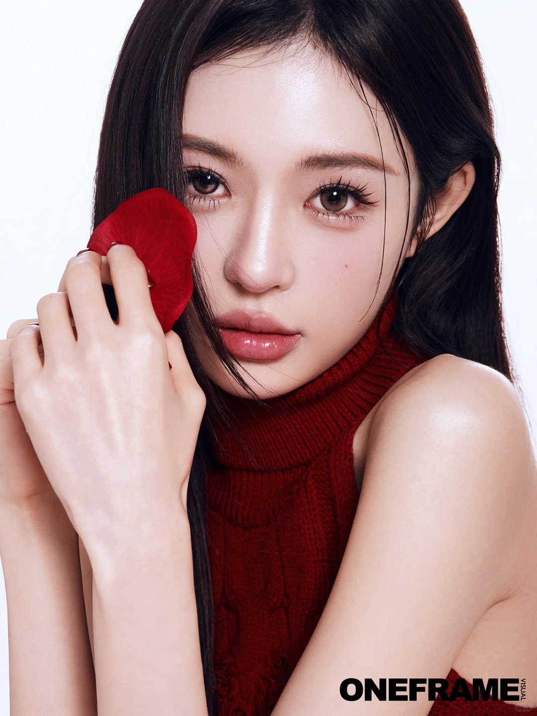 红是“浪漫与热烈” 🥀 韩系纯欲肖像