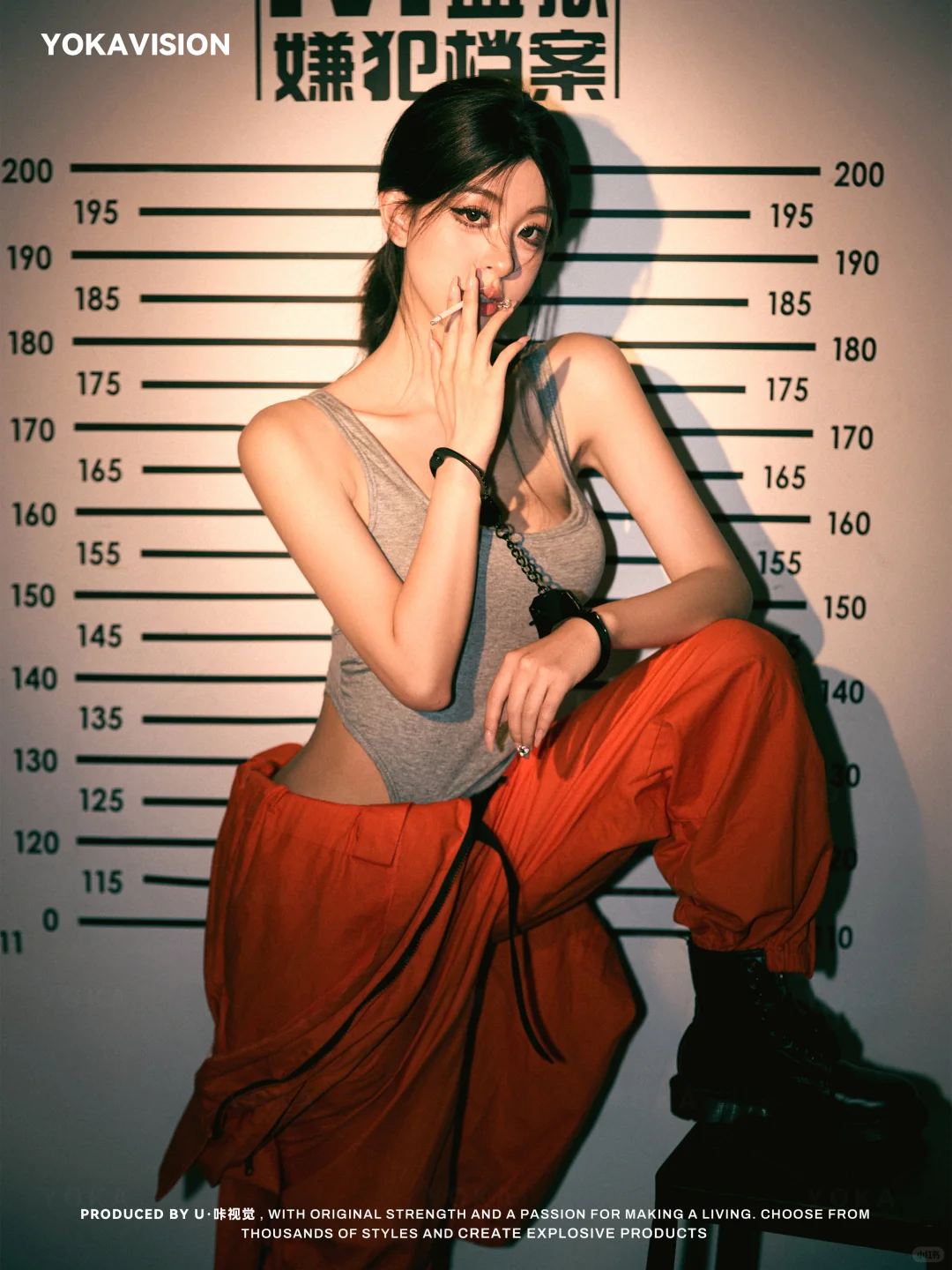 狱姐风美式辣妹写真炸场了🔥 要够野才够味