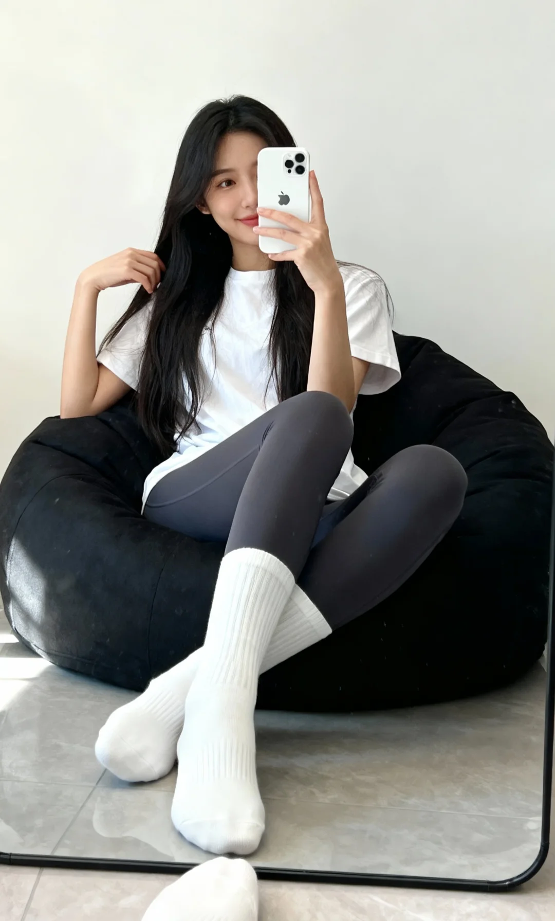 瑜伽裤+白袜=流量密码