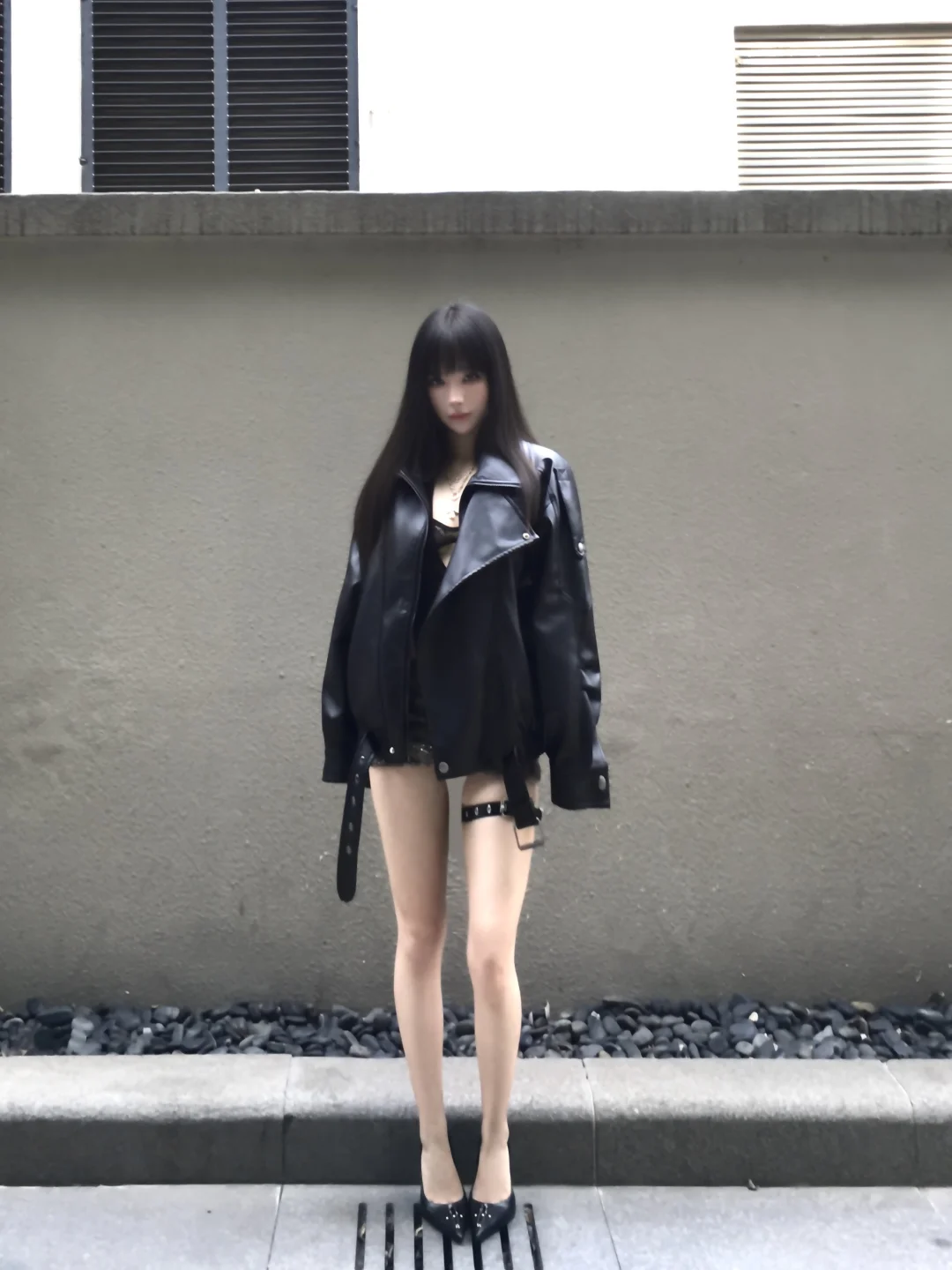 Leopard print, sequins and black lace