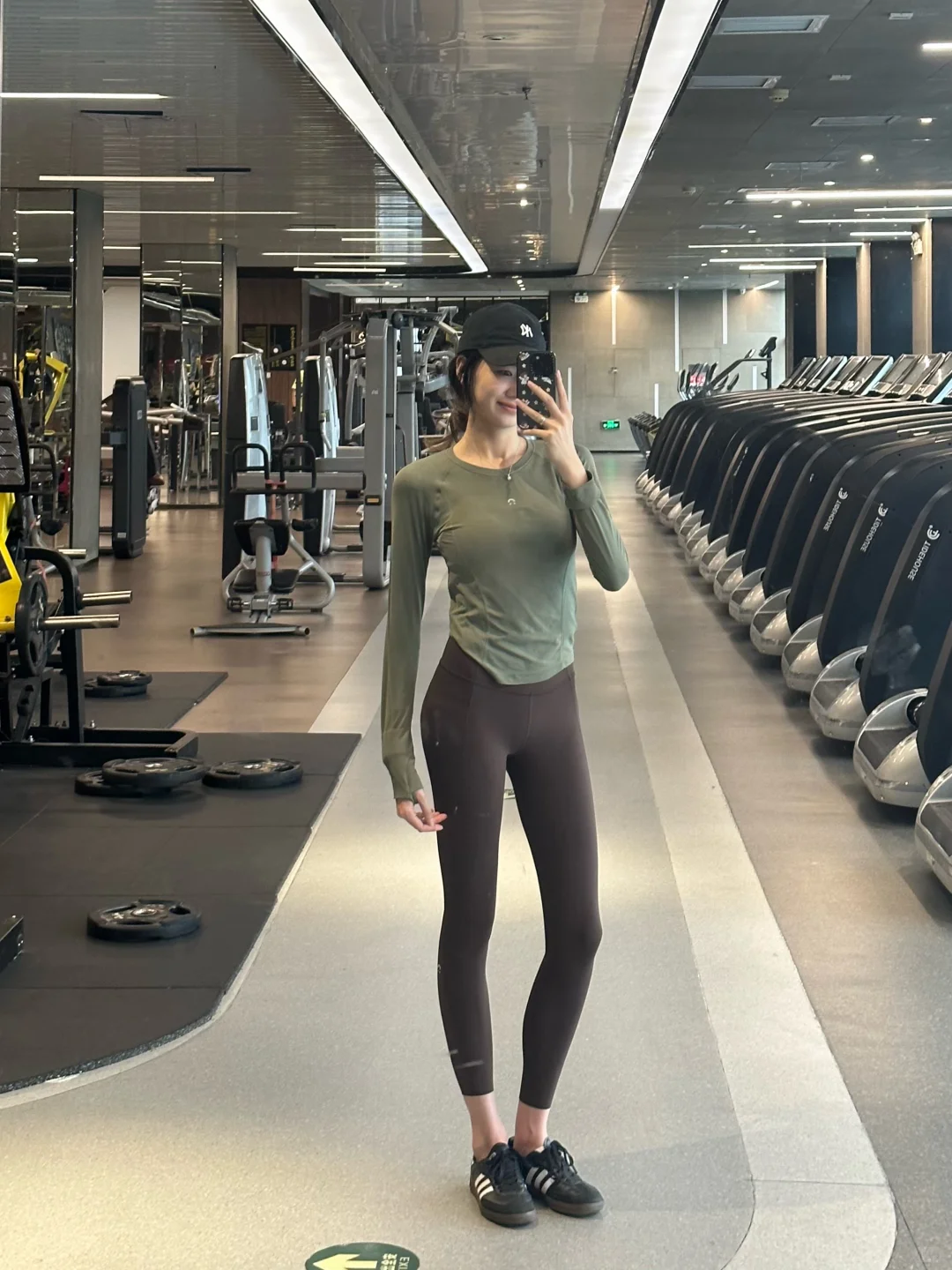 日常健身这么穿气质开练💪