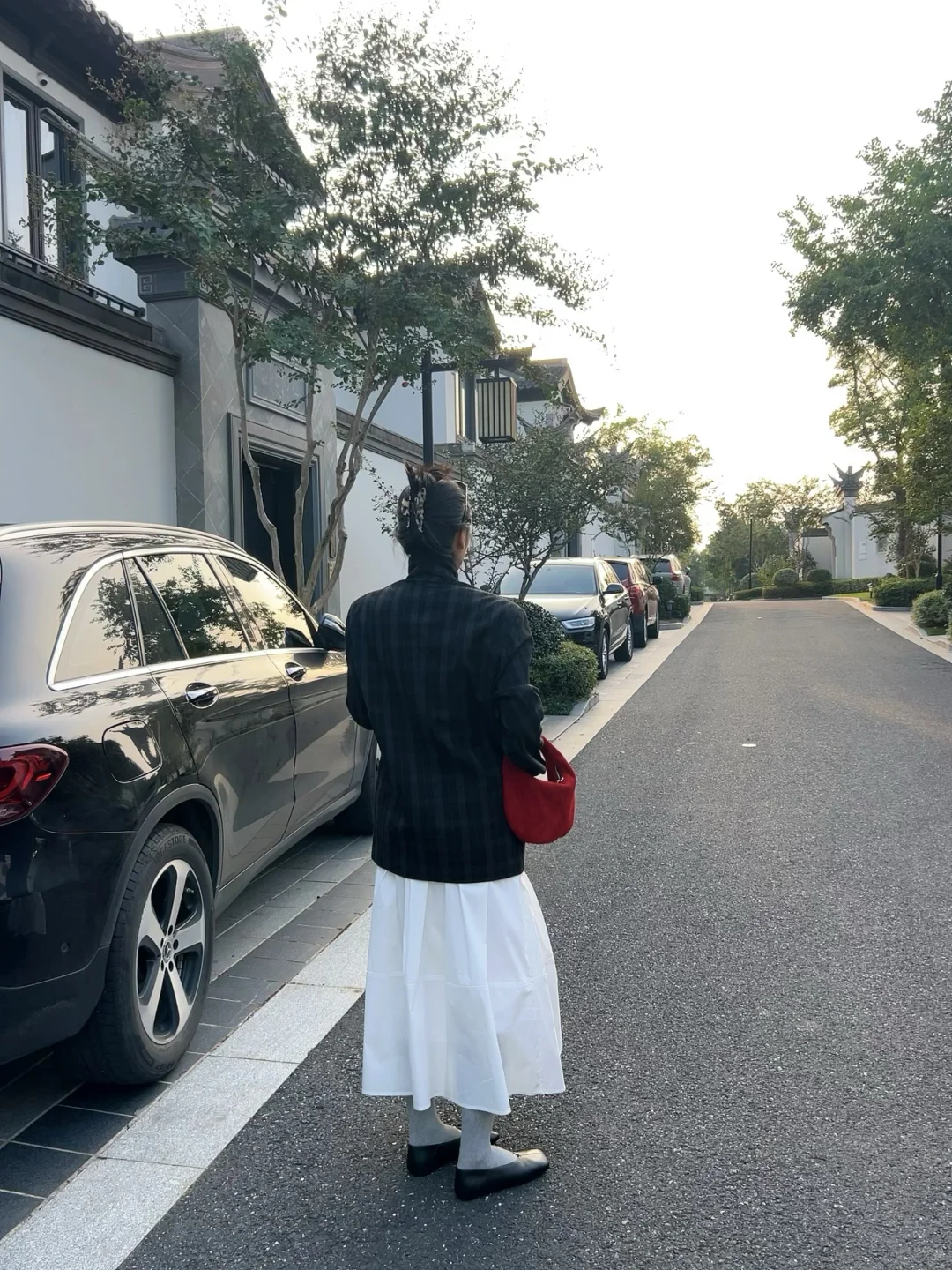 家门口的OOTD｜胖了10斤也要穿legging