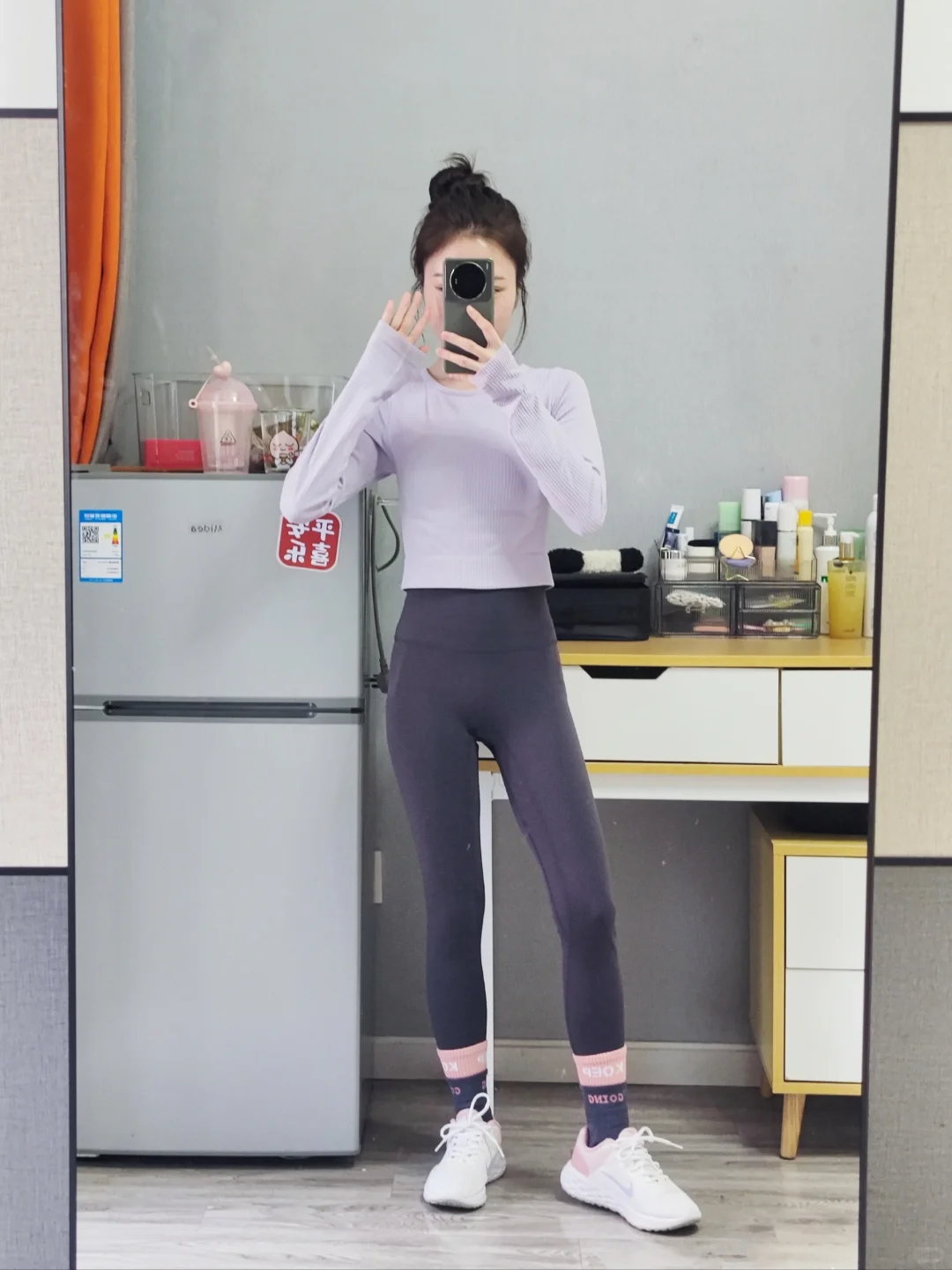 146小个子的秋冬瑜伽服（裤长刚刚好！