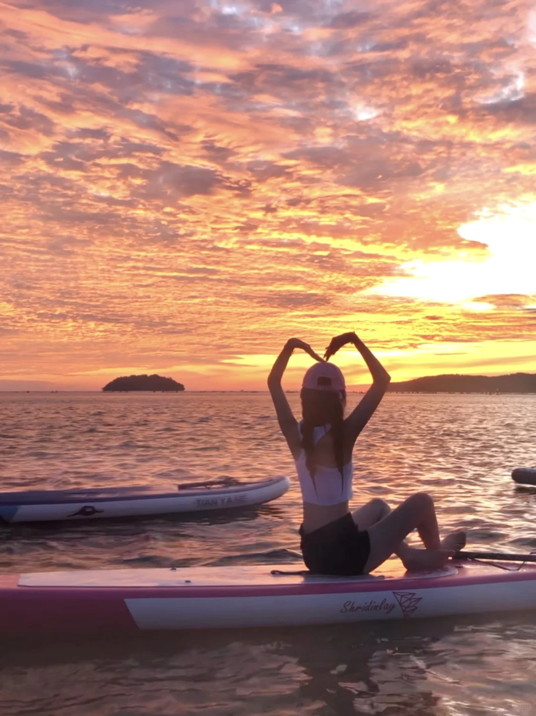 亚庇｜Lost in sunset🏄‍♀️🌅