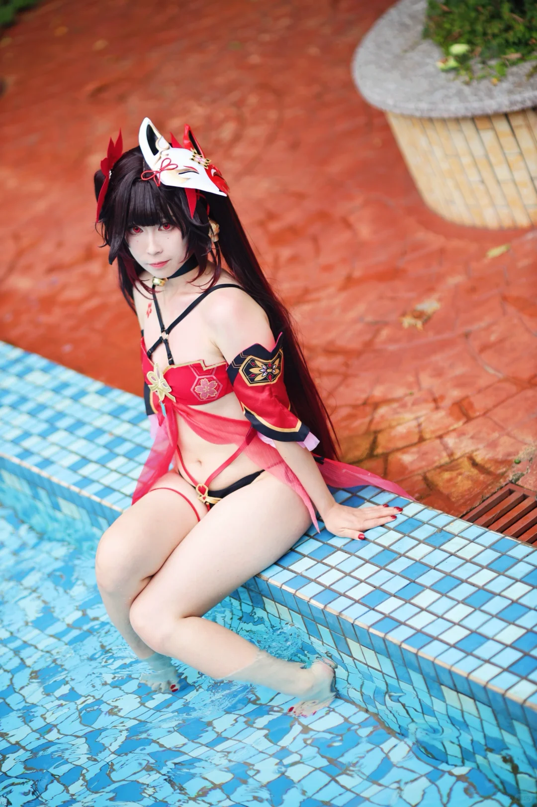 珠海漫展｜花火泳装COS