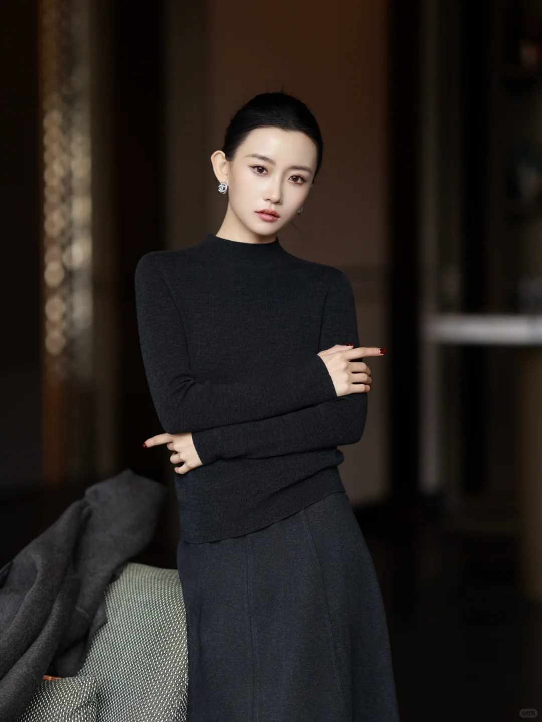 “温柔中带着酷飒的黑”