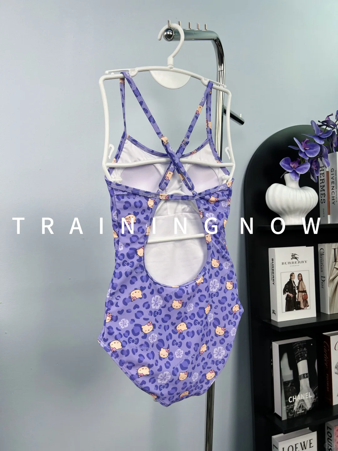 紫调豹纹+Hello Kitty也太会了吧！💜