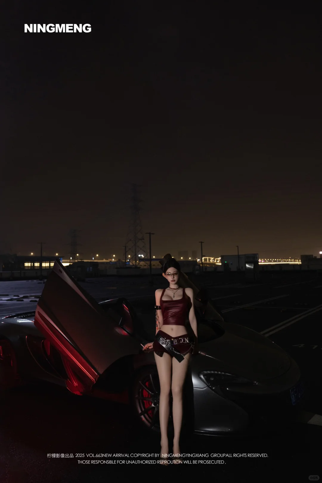 杭州写真｜拽姐风辣妹写真🖤车里拍也太酷辣～