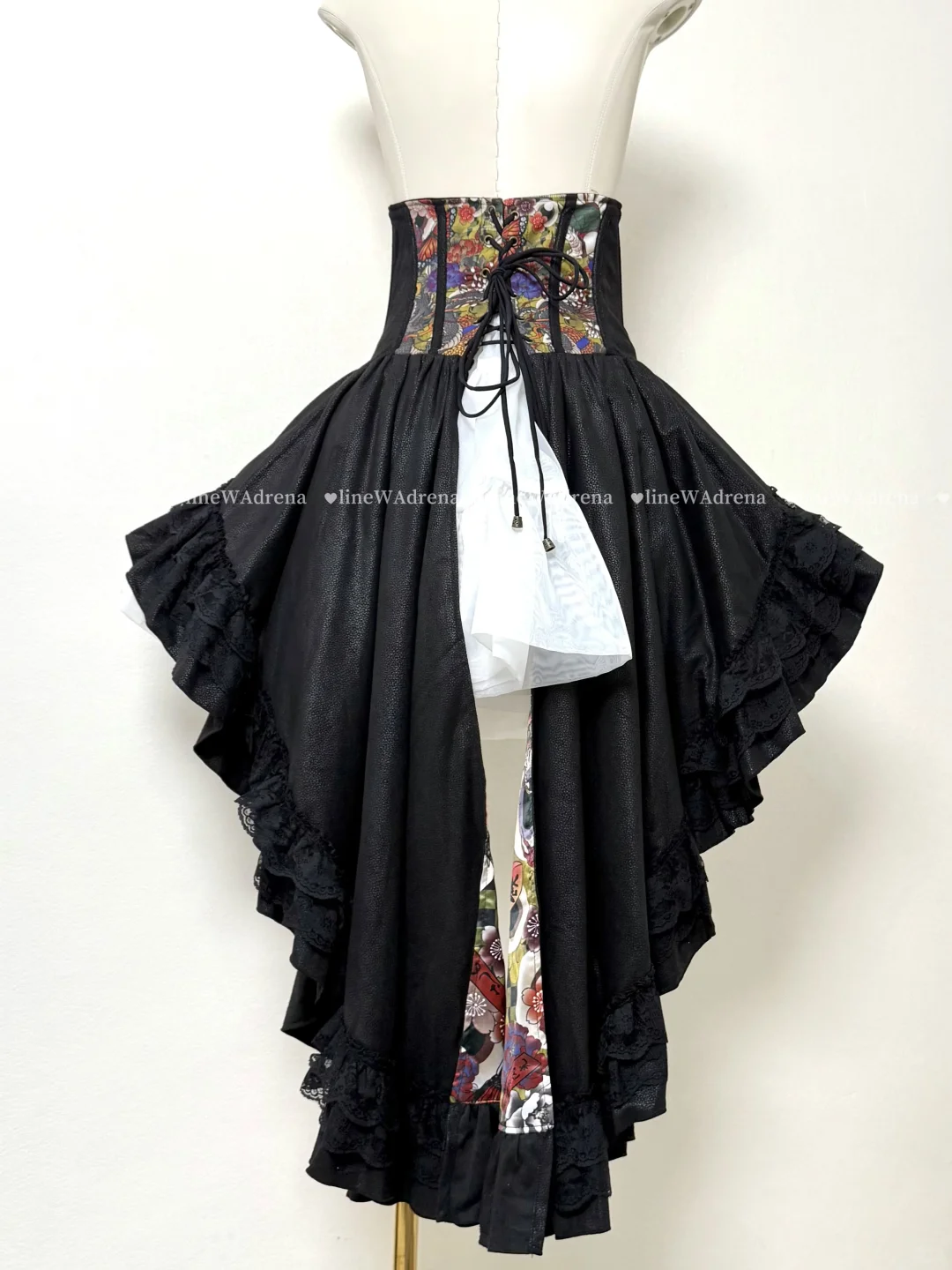 qutiefrash九尾狐眼球柄拖尾腰封sk