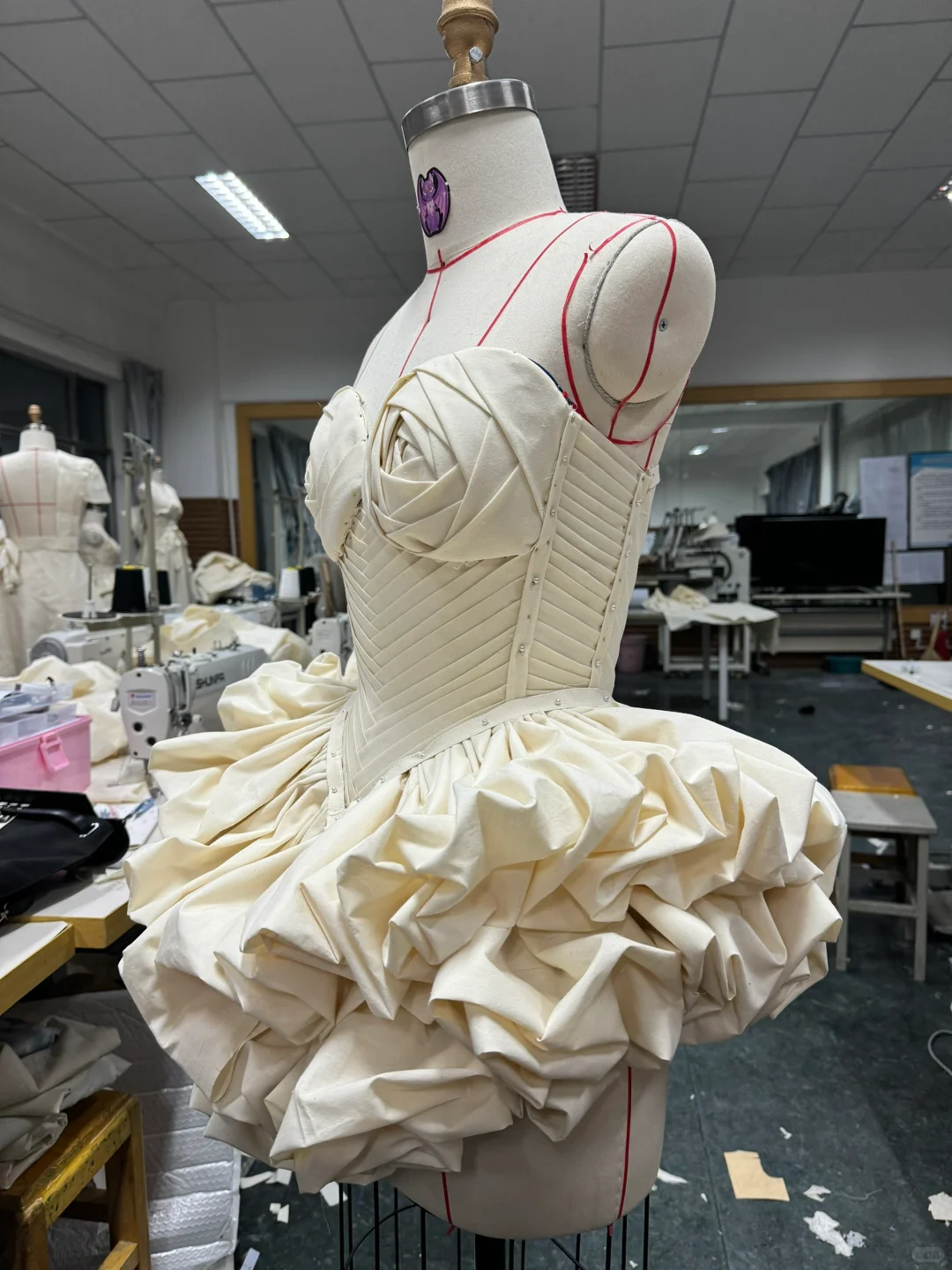 法式立裁分享// 服装设计