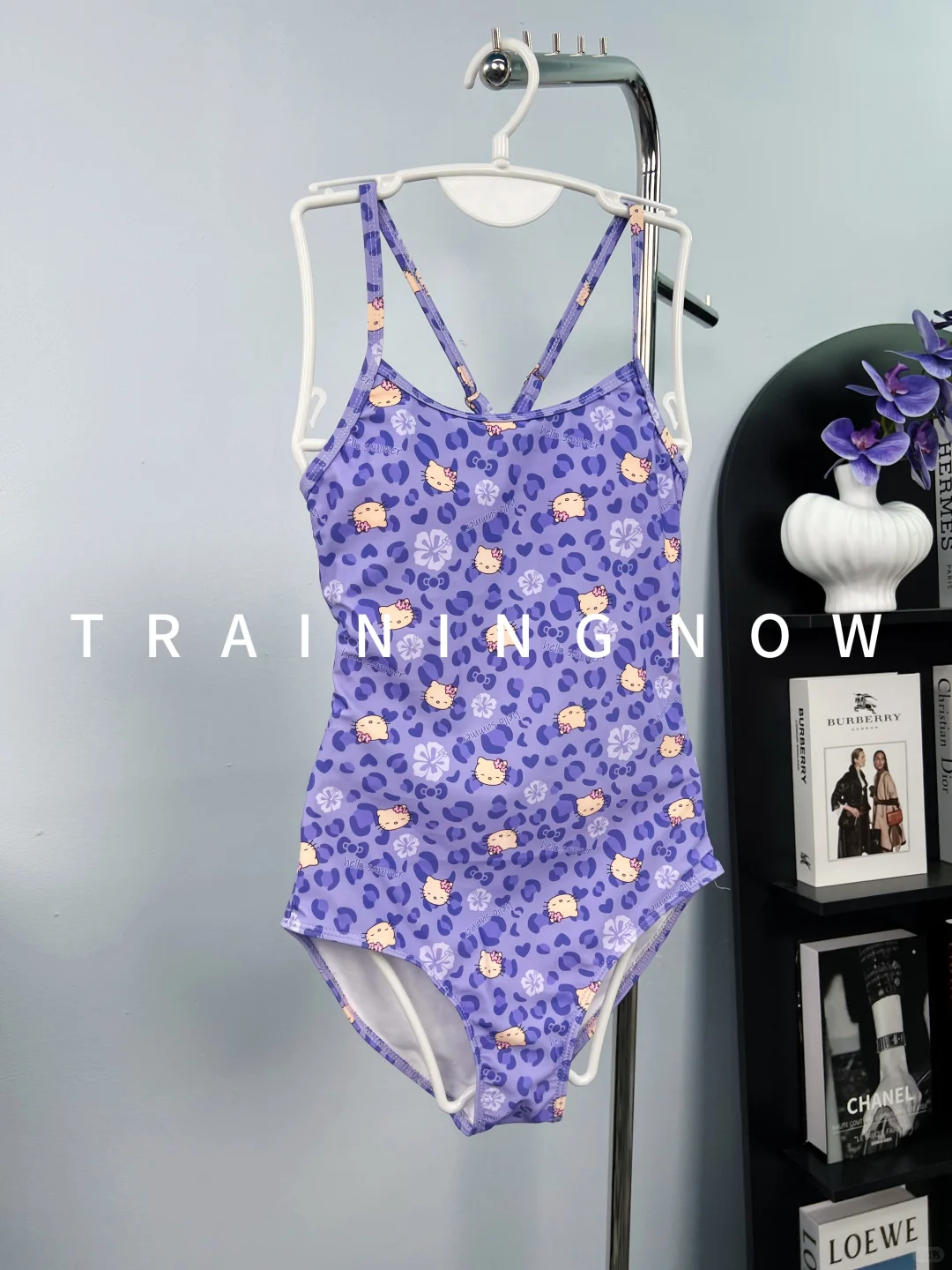 紫调豹纹+Hello Kitty也太会了吧！💜