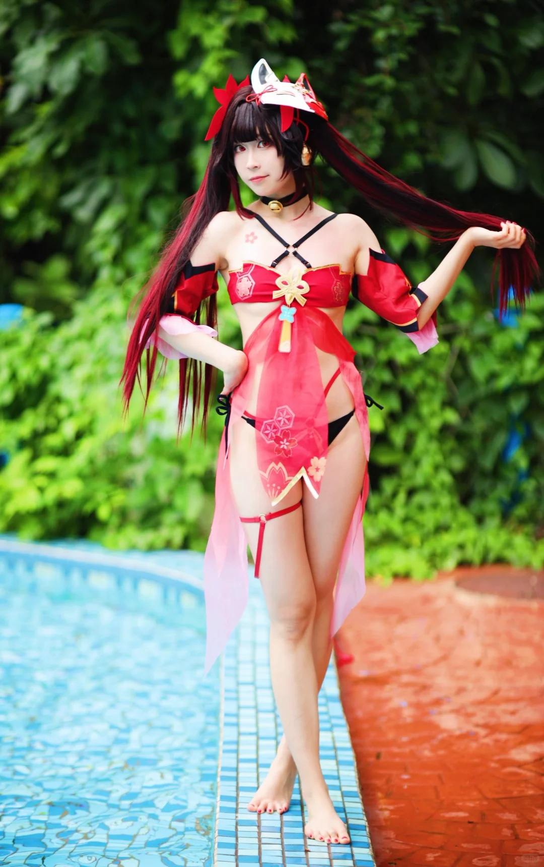 珠海漫展｜花火泳装COS