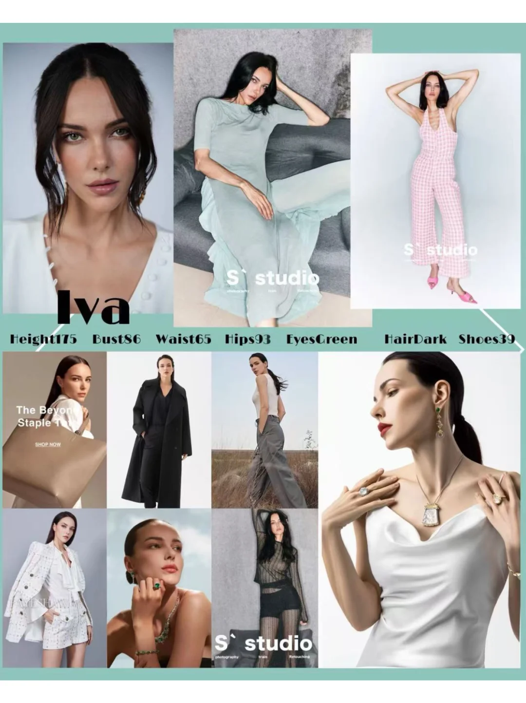 175的气质杭州外籍模特Iva 美炸了