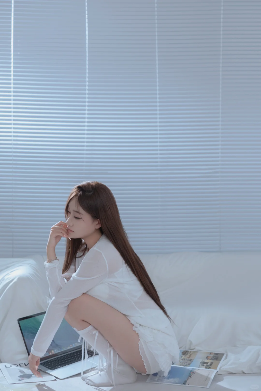 软糯格雷韩系少女 | 纯欲风出精修了