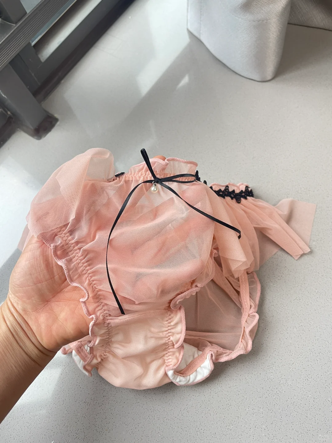 哇塞‼️这条内内少女心满满⁉️还有一点小性感