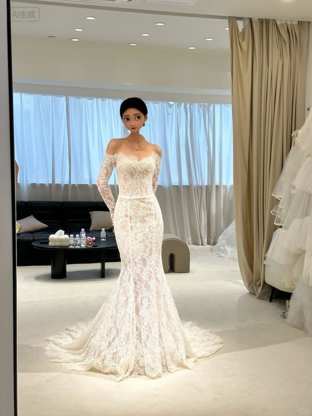 试纱日记👰EP04 永远为鱼尾蕾丝心动💓