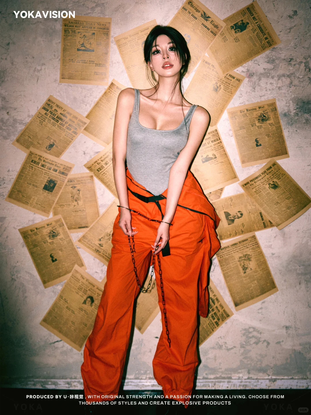 狱姐风美式辣妹写真炸场了🔥 要够野才够味