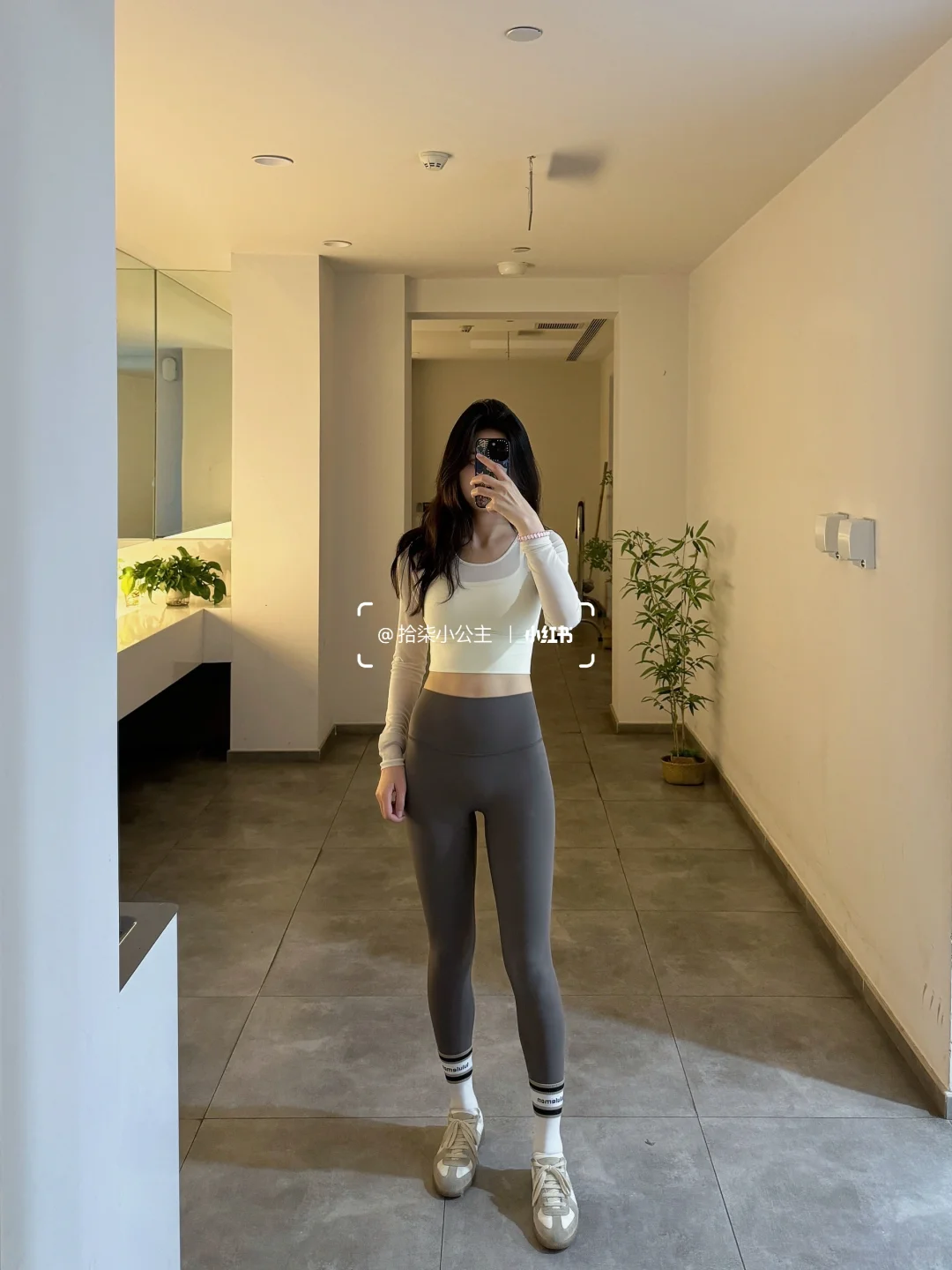 早秋运动穿搭ootd 🤍🤎