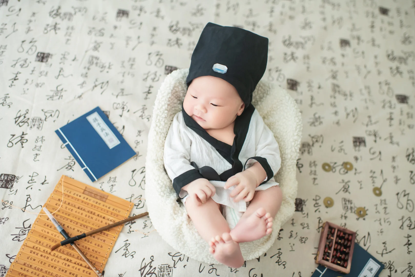 写真集～佑佑弟弟满月照