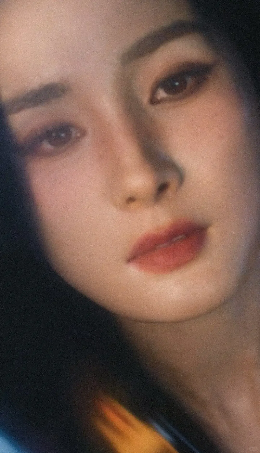 杨幂雀斑妆钻饰吊带裙❤️‍🔥！