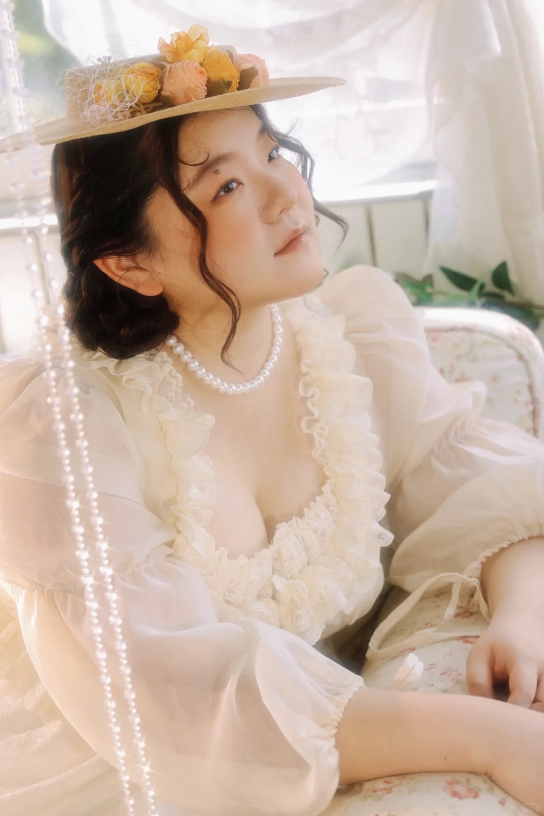 肉肉女孩独有的法式油画感