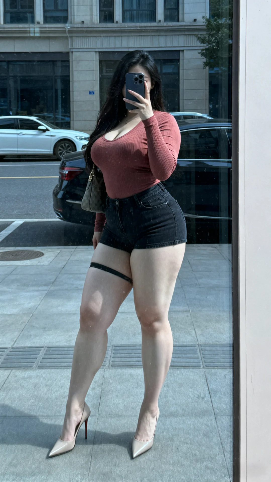 谈个高壮女友你就老实了