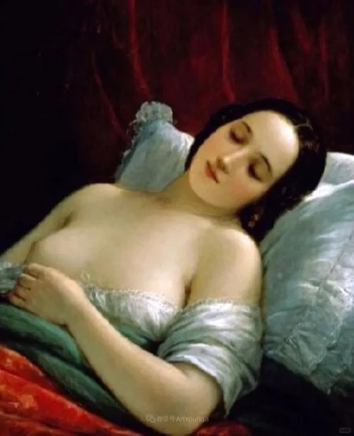 名画欣赏：微胖的美才是永恒的