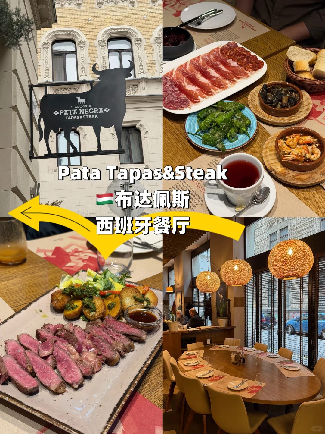 🇭🇺布达佩斯西班牙餐厅| 🥩Tapas&Steak