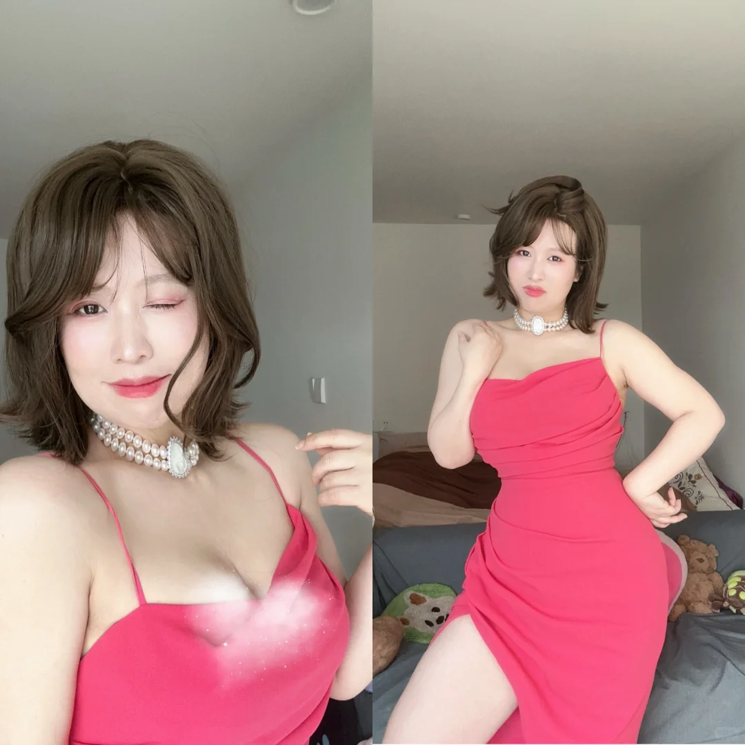 140斤微胖也可以娇艳欲滴！这是肉感芭比啊！