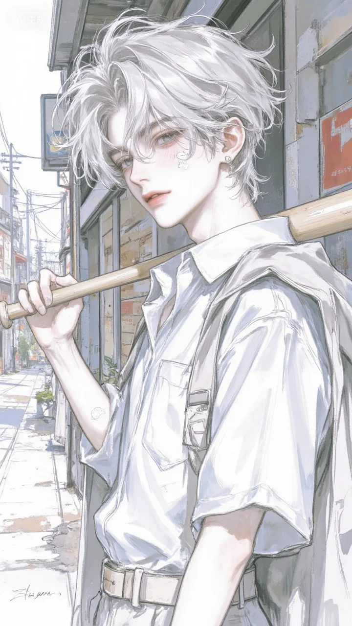 冷脸学霸×傲娇校霸