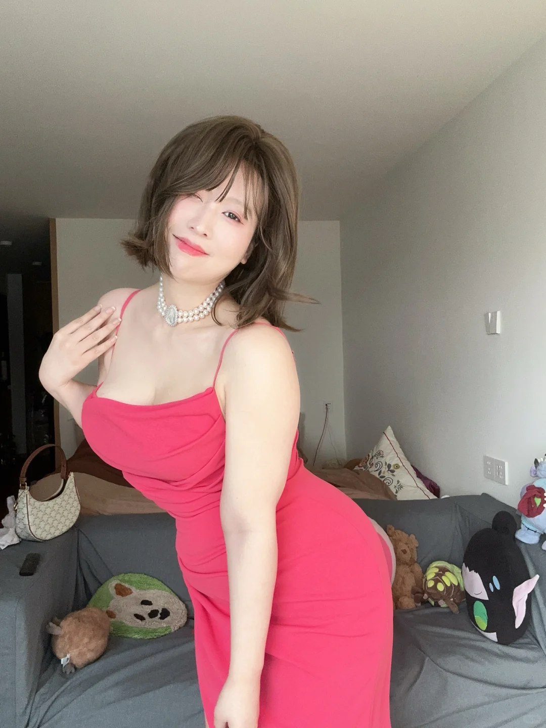 140斤微胖也可以娇艳欲滴！这是肉感芭比啊！