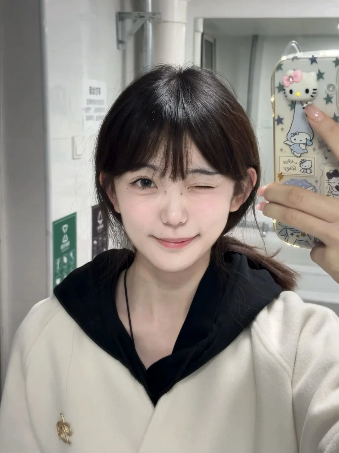 我是不是最会wink的～